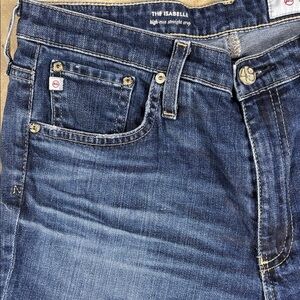 Women's Size 30 Adriano Goldschmied AG Jeans High Rise Straight Crop